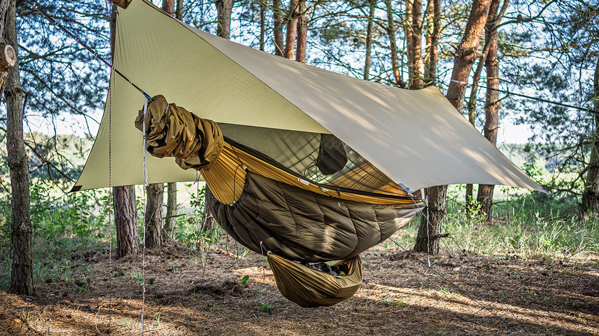 Zimowa docieplająca podpinka pod hamak Lesovik Otul 2026
